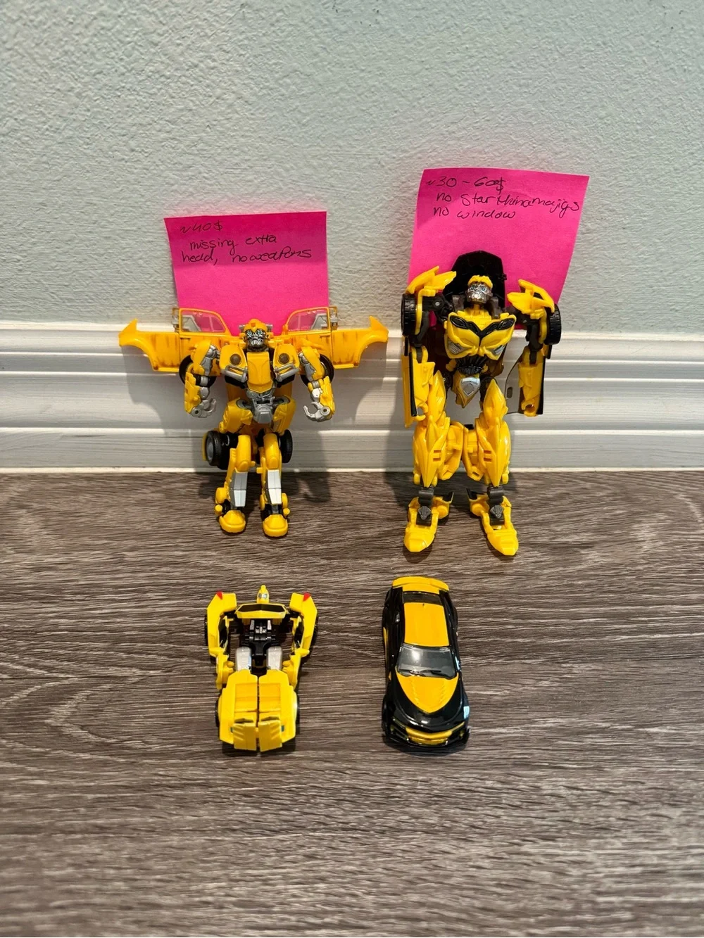 Transformers BumbleBee Set As is’